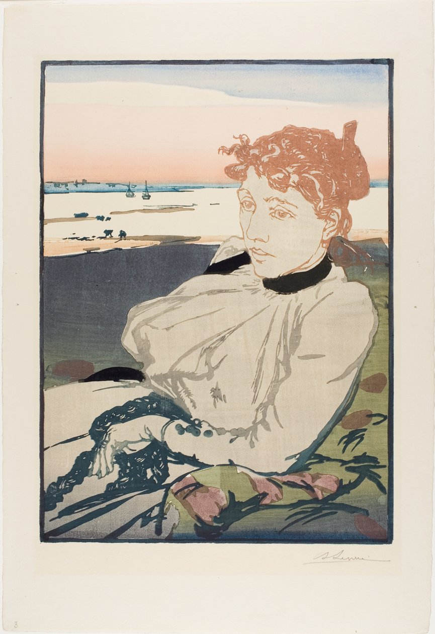 La Convaleciente, Madame Lepère de Louis Auguste Lepère