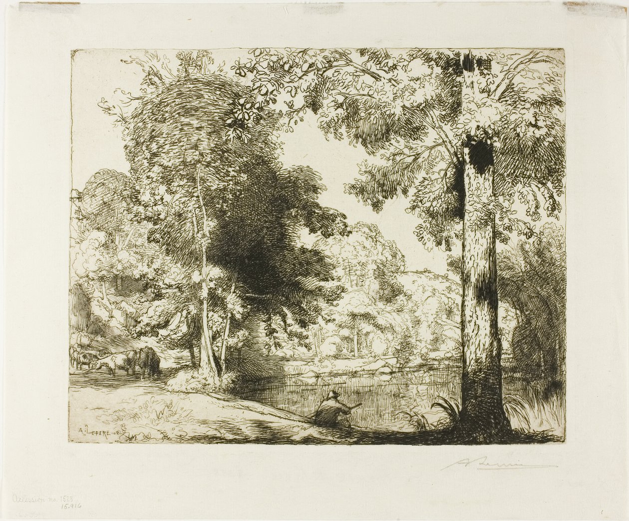 Los bordes de la vida de Louis Auguste Lepère