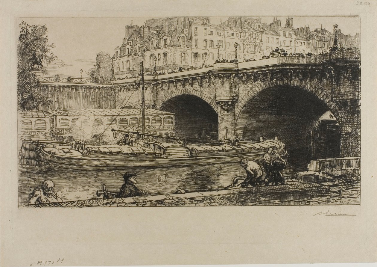 El Pont-Neuf de Louis Auguste Lepère