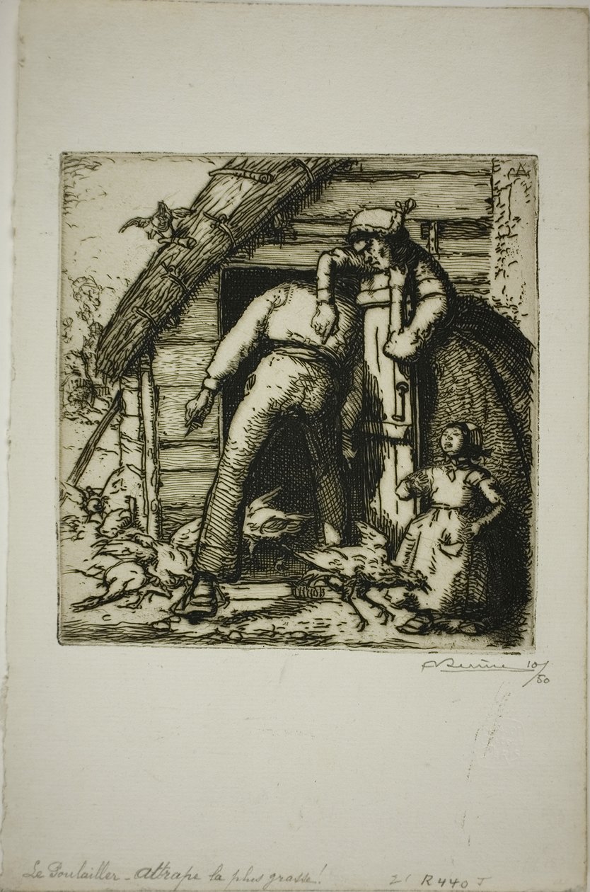 El Poulterer de Louis Auguste Lepère