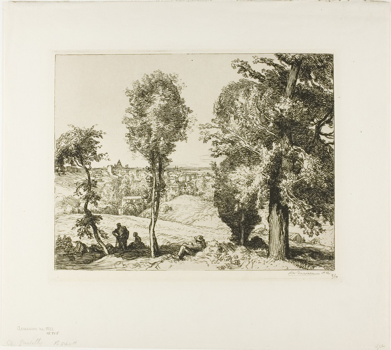 A Gentilly de Louis Auguste Lepère