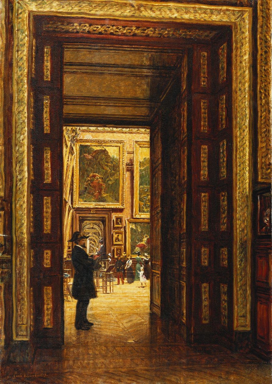 En el salón de Louis Beraud