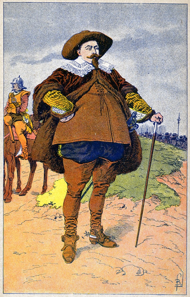 Gustavo II Adolfo de Suecia de Louis Charles Bombled