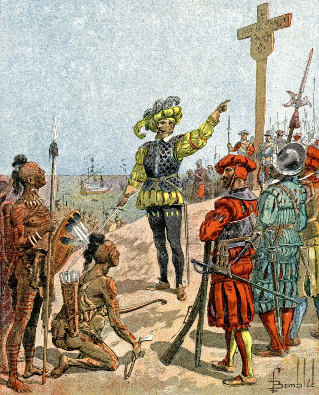 Jacques Cartier de Louis Charles Bombled