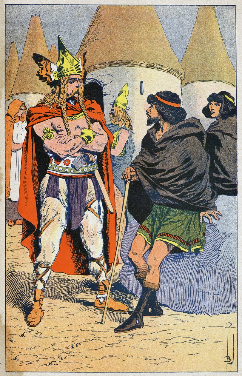Los galos y los íberos de Louis Charles Bombled