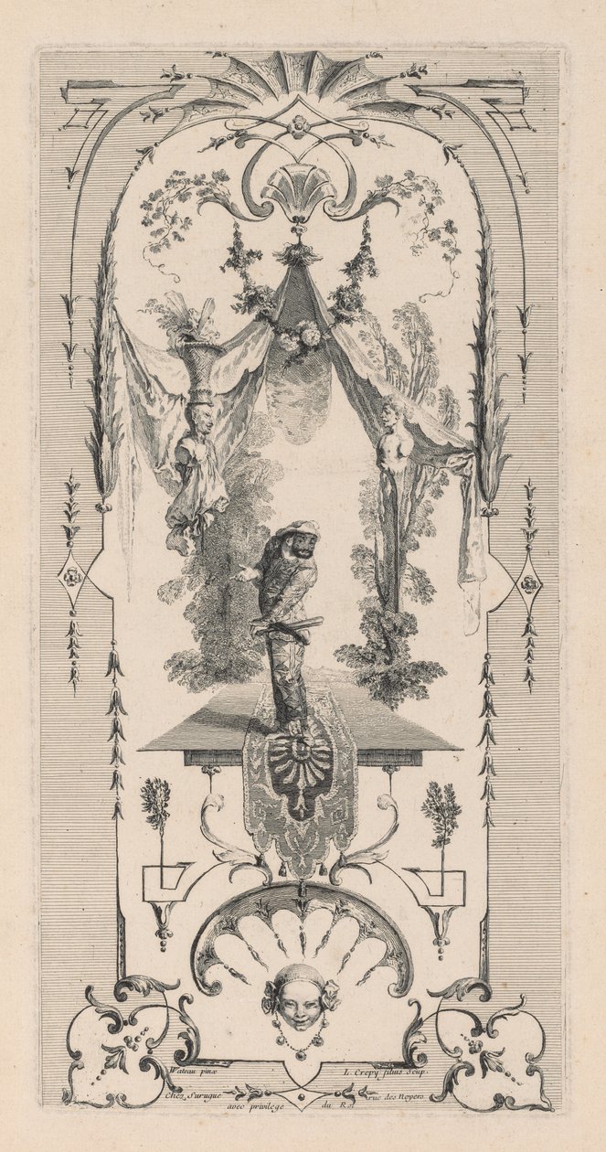 Arlequín, Arabesco de Louis Crepy