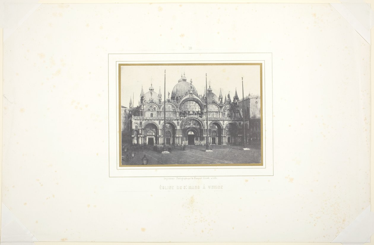 Iglesia de San Marcos en Venecia de Louis Désiré Blanquart Evrard