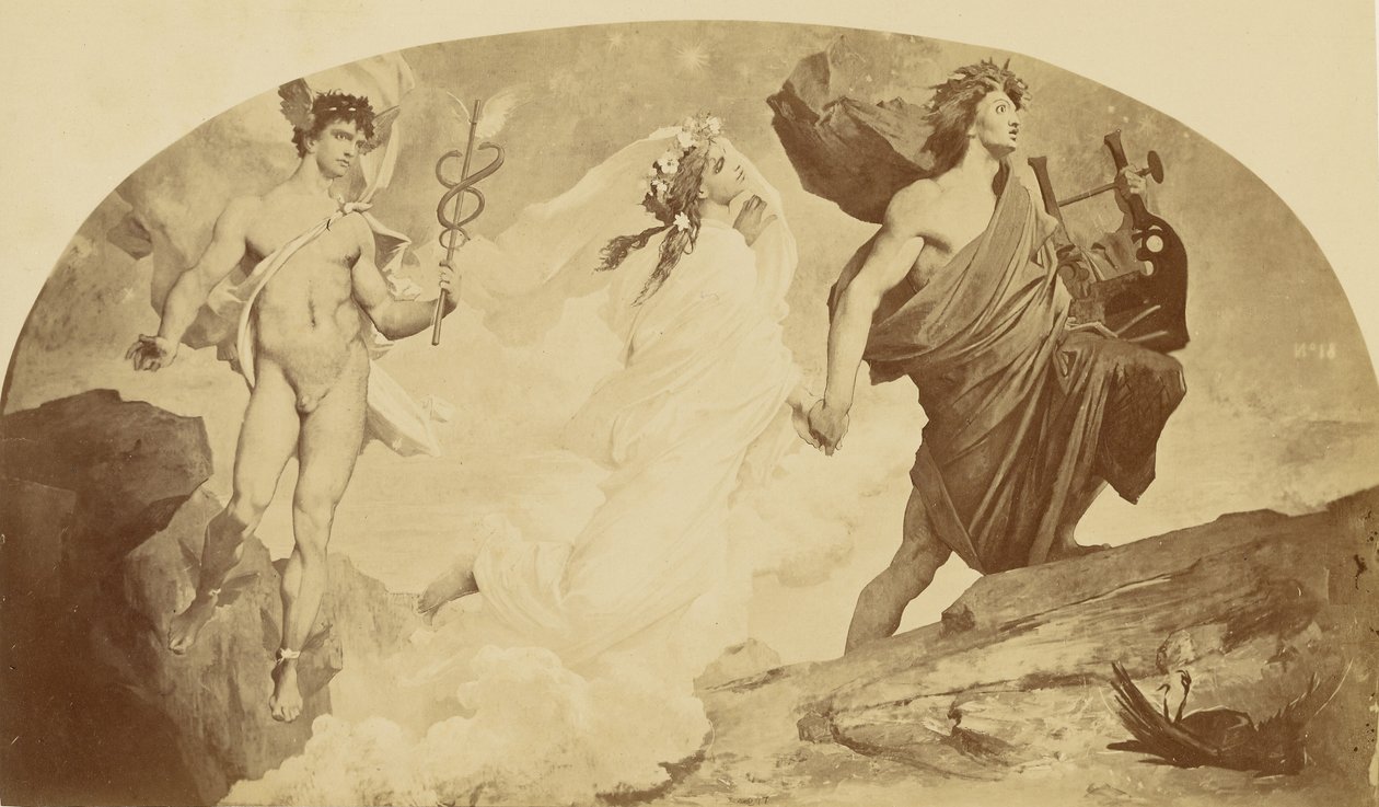Orfeo y Eurídice de Louis Emile Durandelle