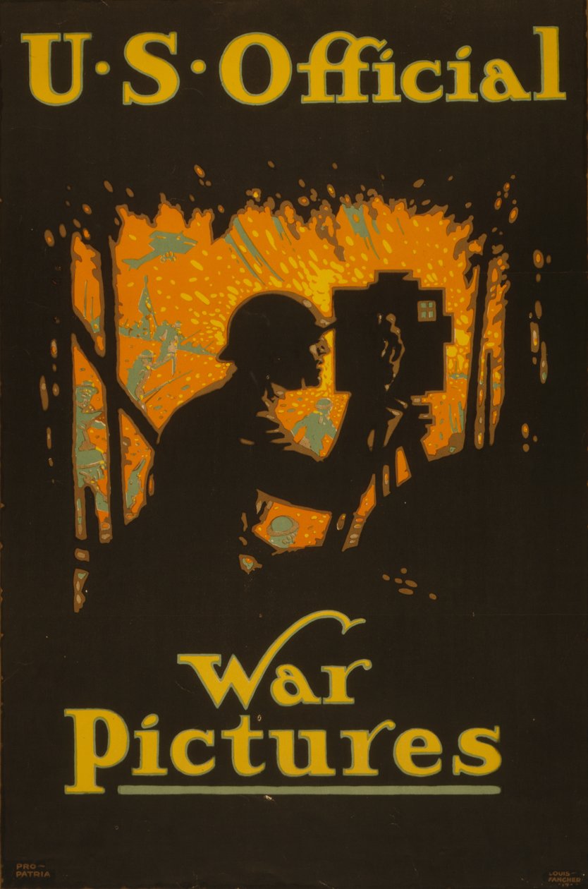 Imágenes oficiales de guerra de EE. UU. de Louis Fancher