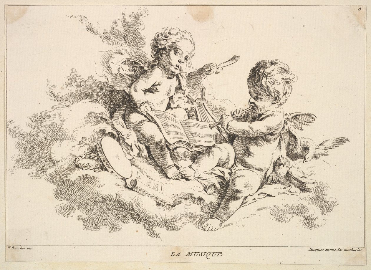 Música de Louis Felix de la Rue