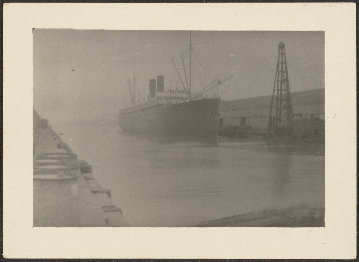 [Barco atracado] de Louis Fleckenstein
