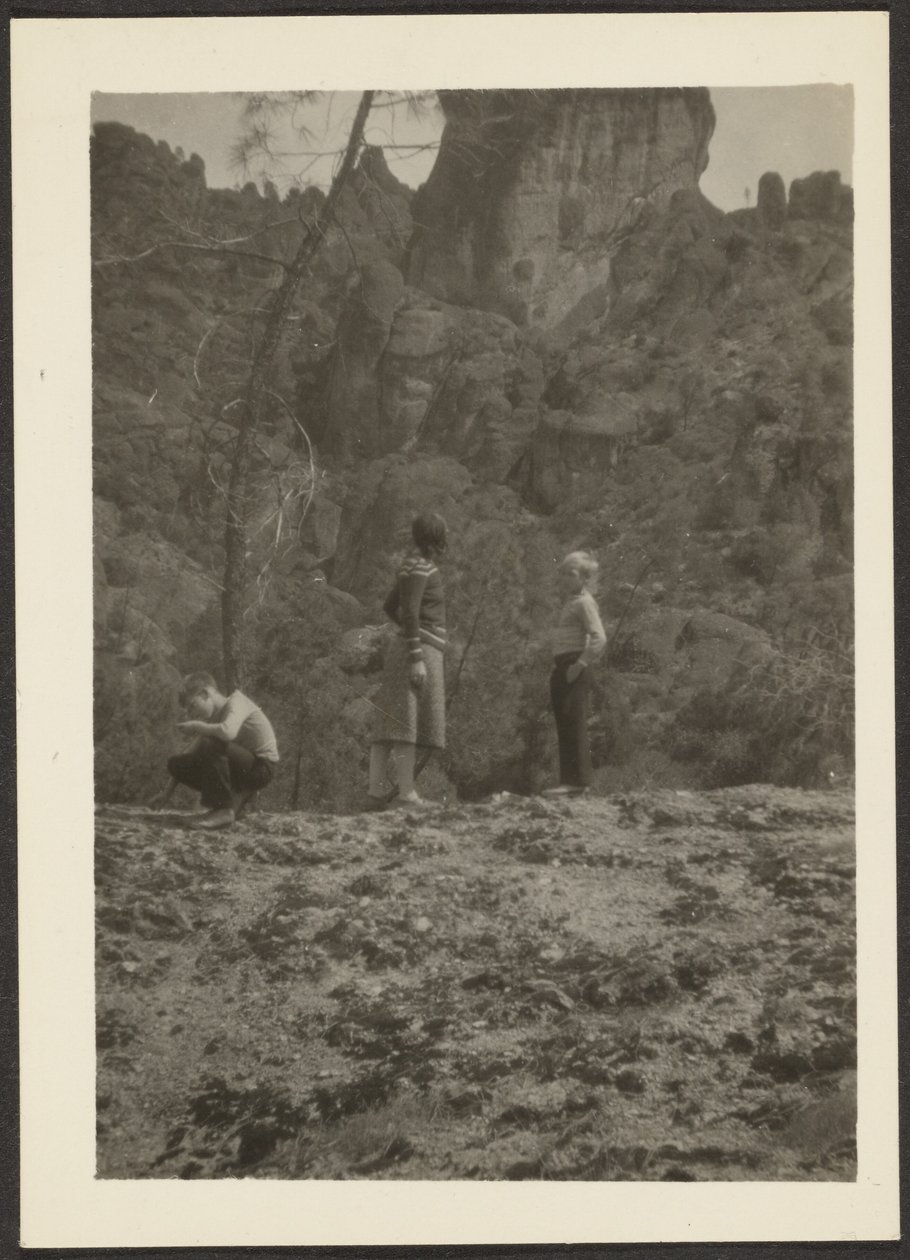 [Figuras en paisaje montañoso] de Louis Fleckenstein