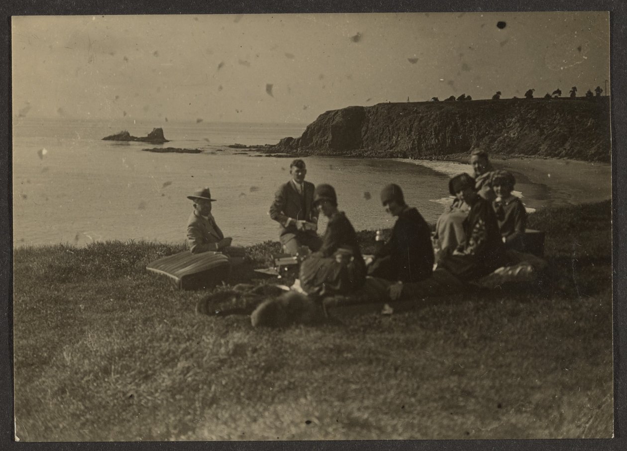 [Picnic junto al océano] de Louis Fleckenstein