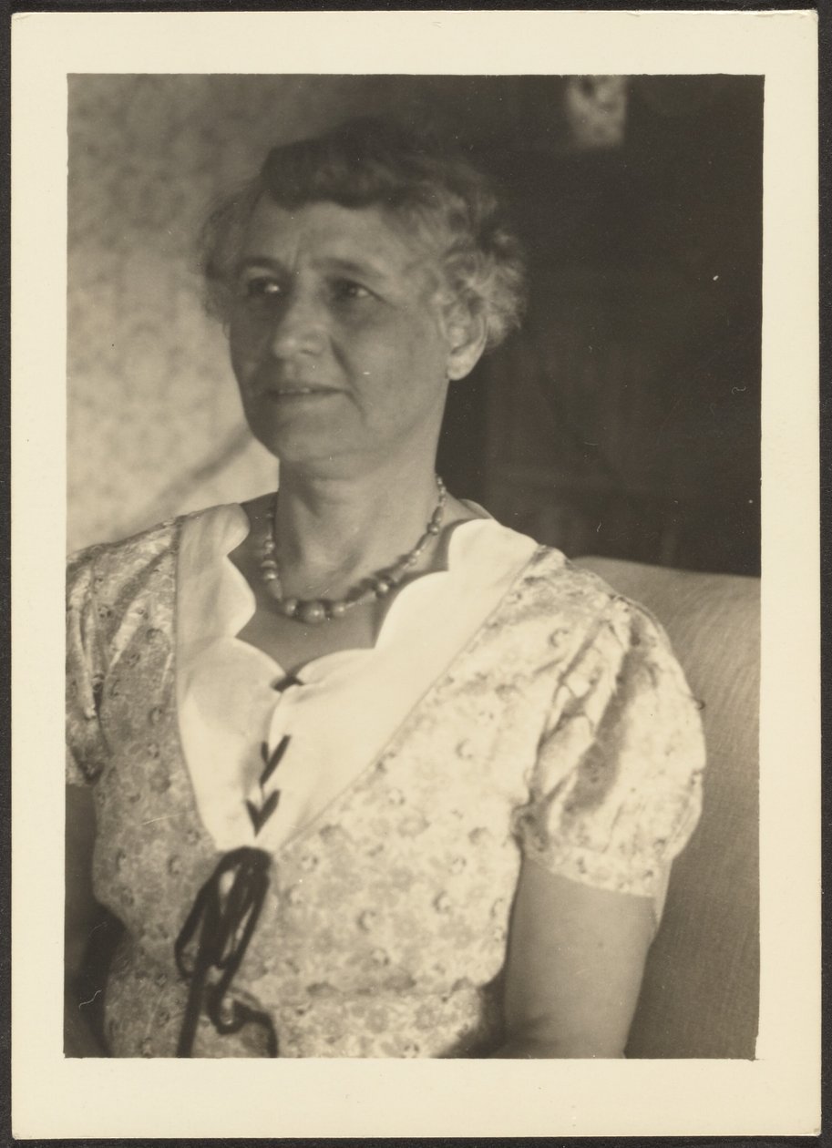 [Retrato de mujer] de Louis Fleckenstein