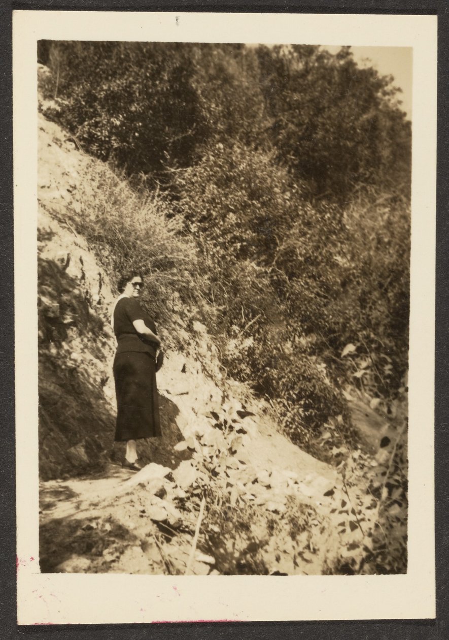 [Mujer en la ladera] de Louis Fleckenstein