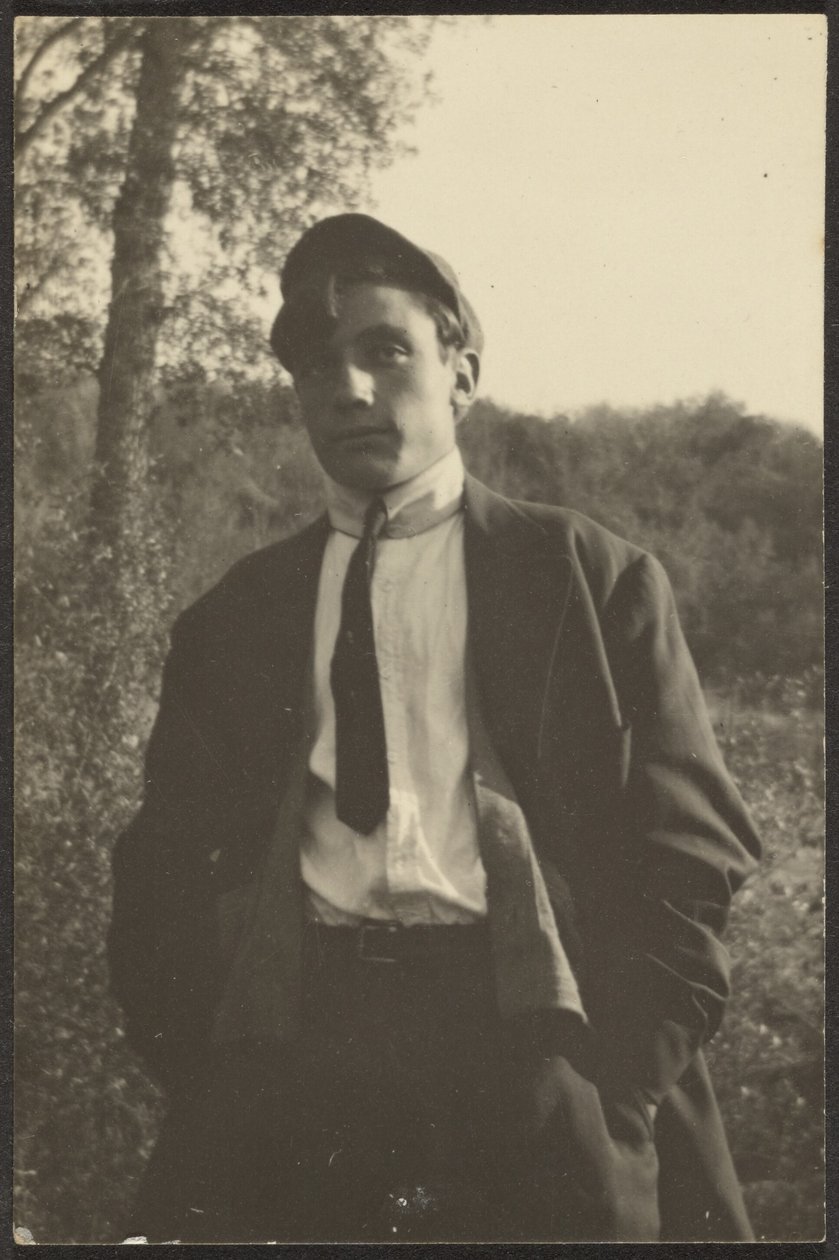 [Joven en el campo] de Louis Fleckenstein