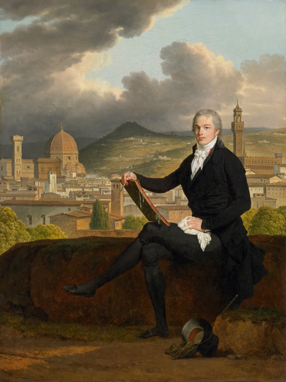 Retrato del Dr. Thomas Penrose (1769-1851) de Louis Gauffier