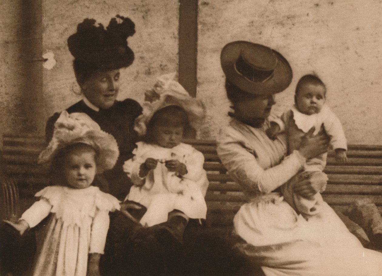 Mujeres y niños, 1937 de Louis Guichard