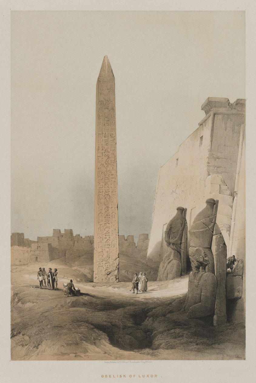 Egipto y Nubia, Volumen I: Luxor de Louis Haghe