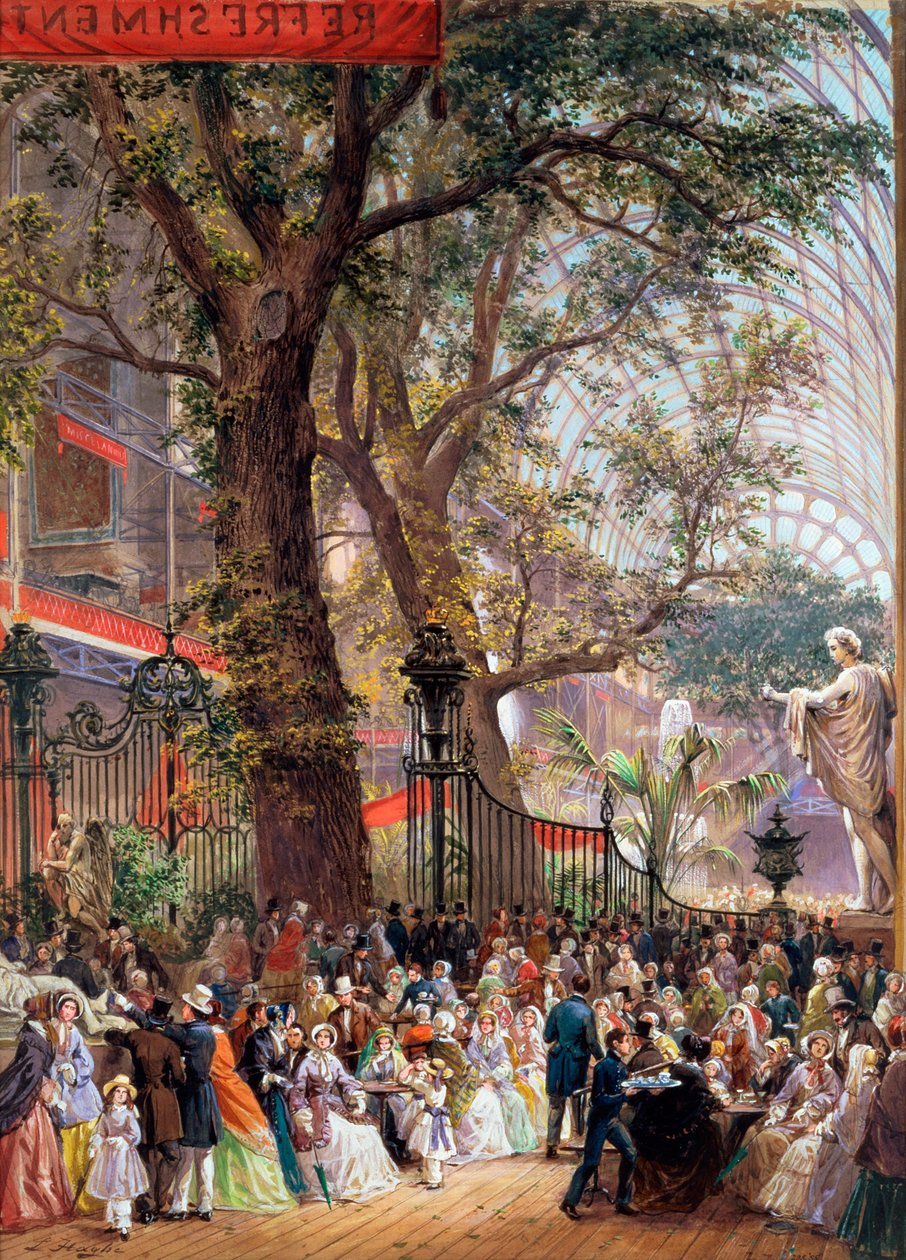 Gran Exposición, 1851: interior de Louis Haghe