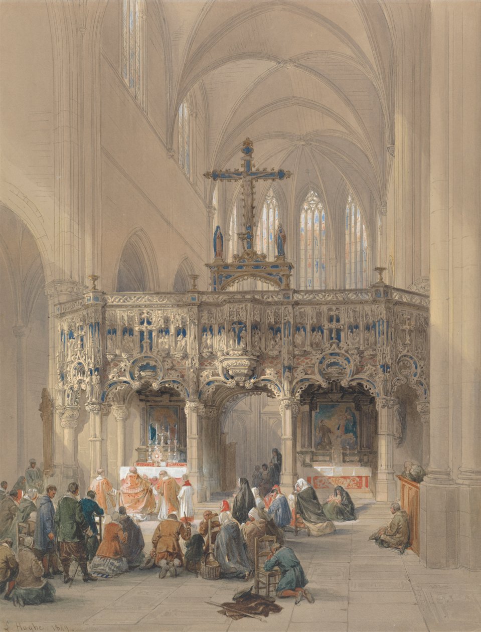 Monte de San Miguel, Ultrecht de Louis Haghe