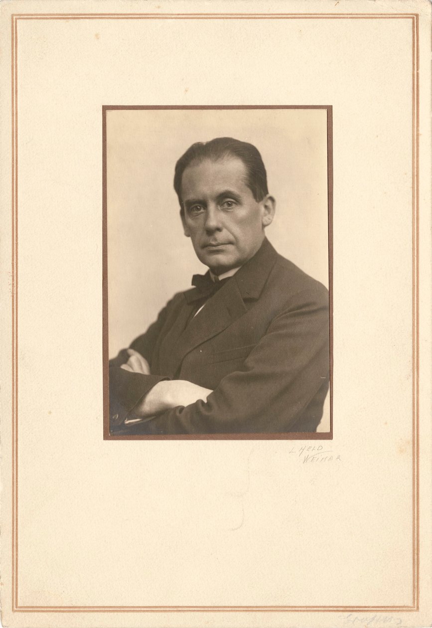 Walter Gropius, principios de los años 1920 de Louis Held
