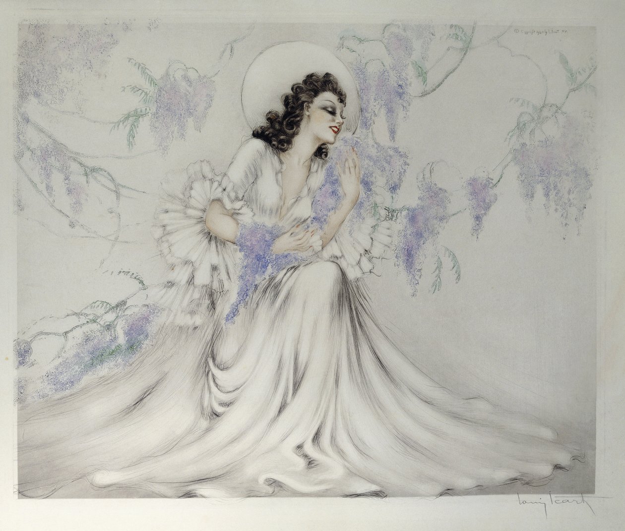 Wisteria de Louis Icart