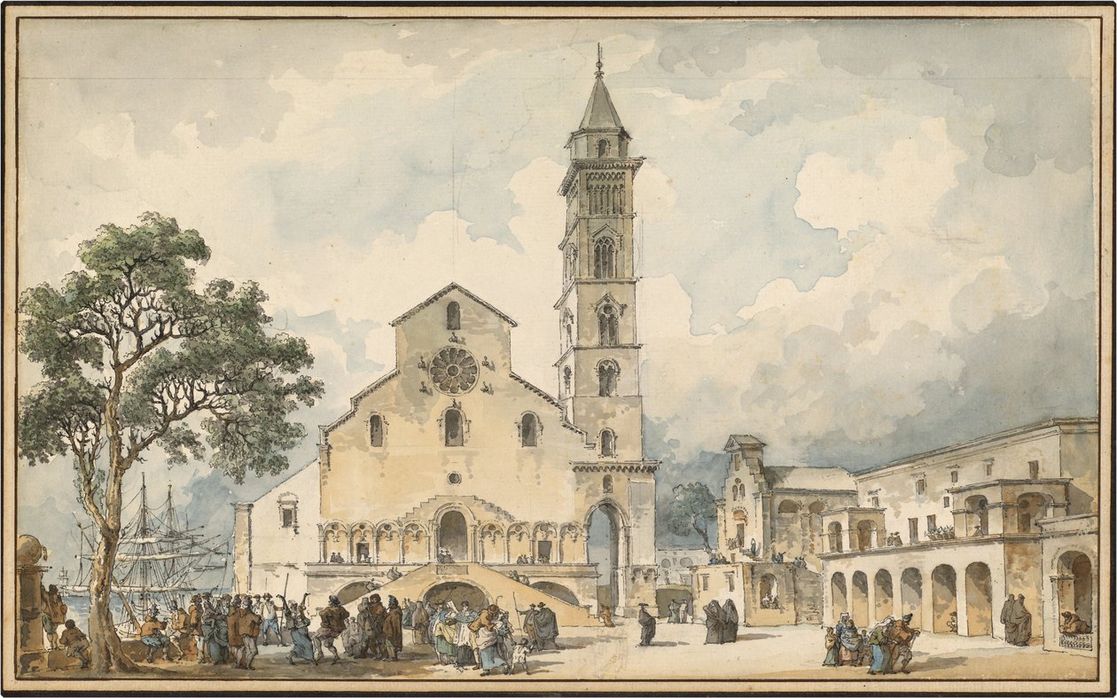 La catedral de Trani de Louis Jean Desprez