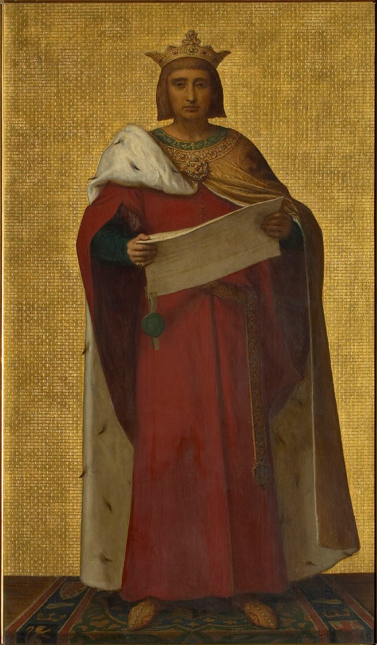 Duque Juan II de Brabante, 1872-1877 de Louis Joseph Gallait