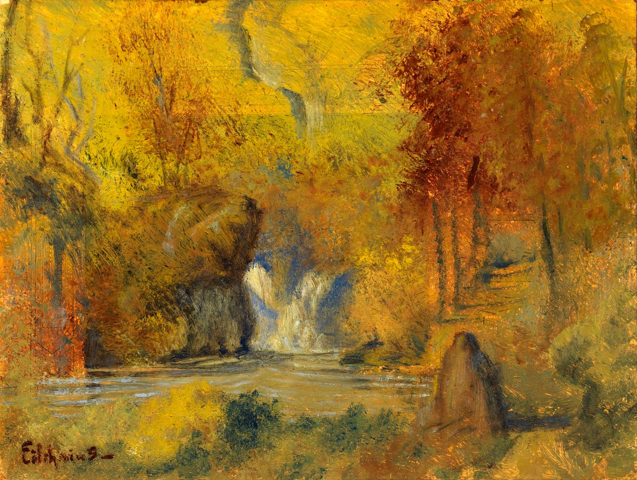 Paisaje otoñal de Louis M. Eilshemius