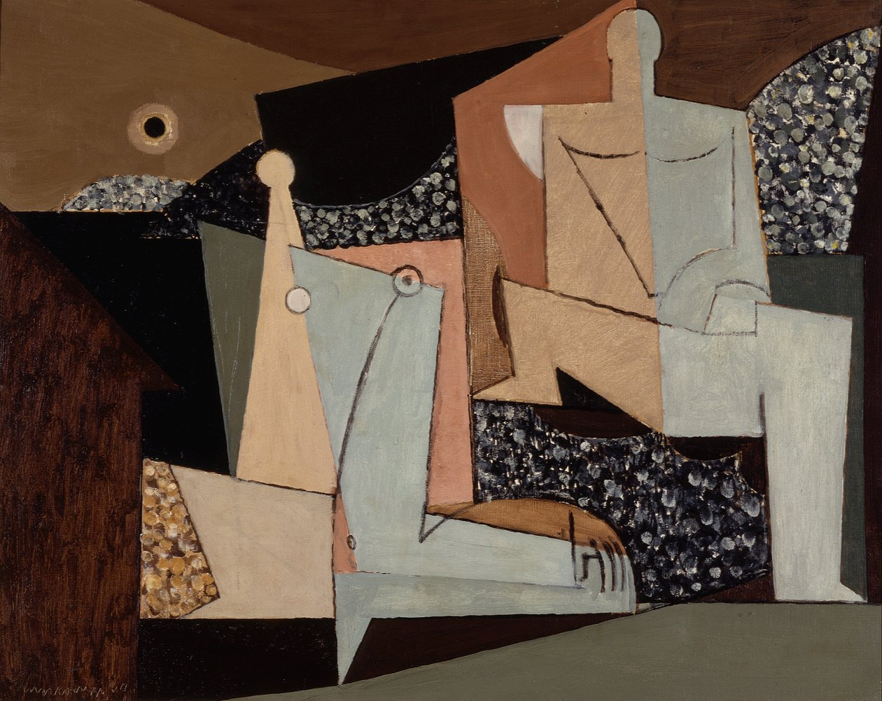 Figuras en una playa de Louis Marcoussis