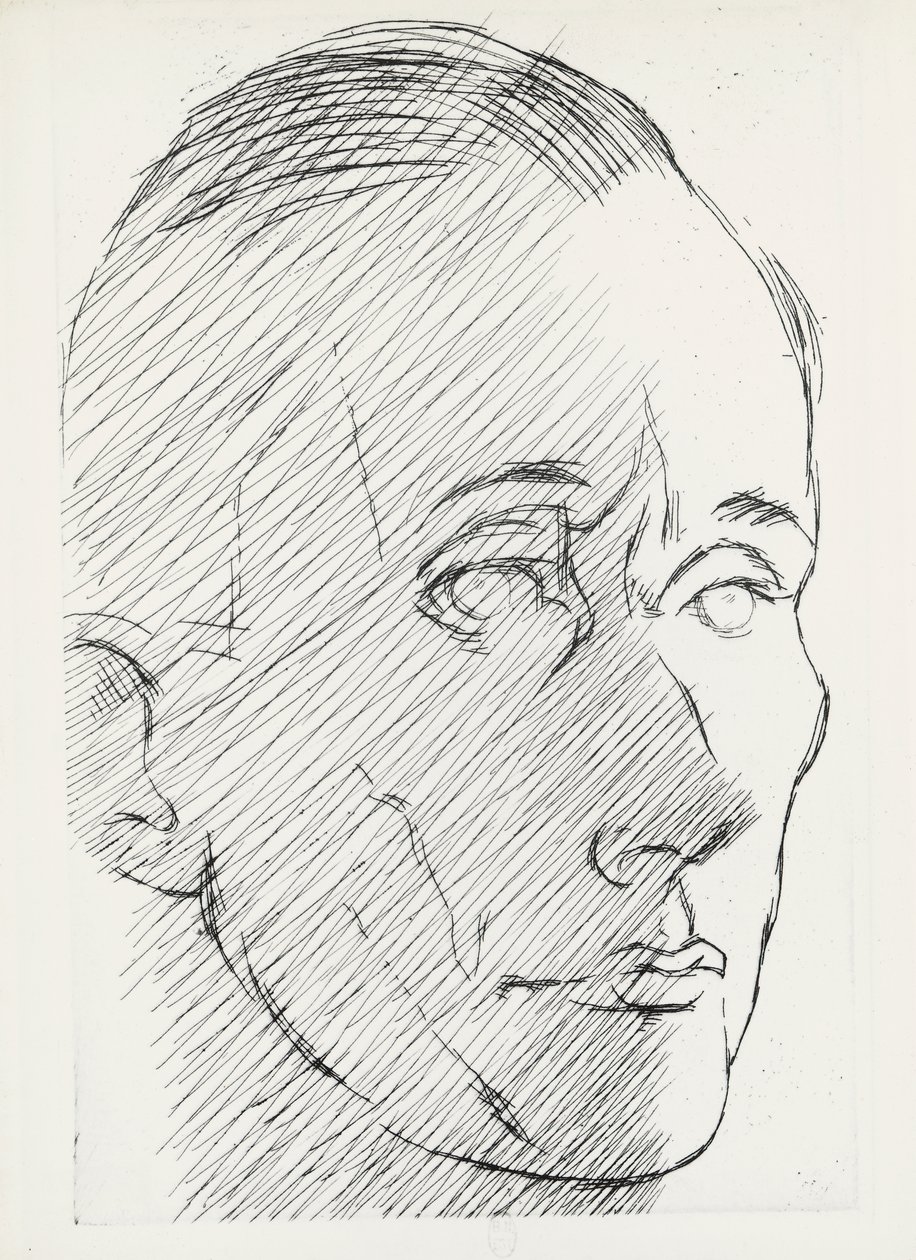 Retrato de Marc Chadourne de Louis Marcoussis