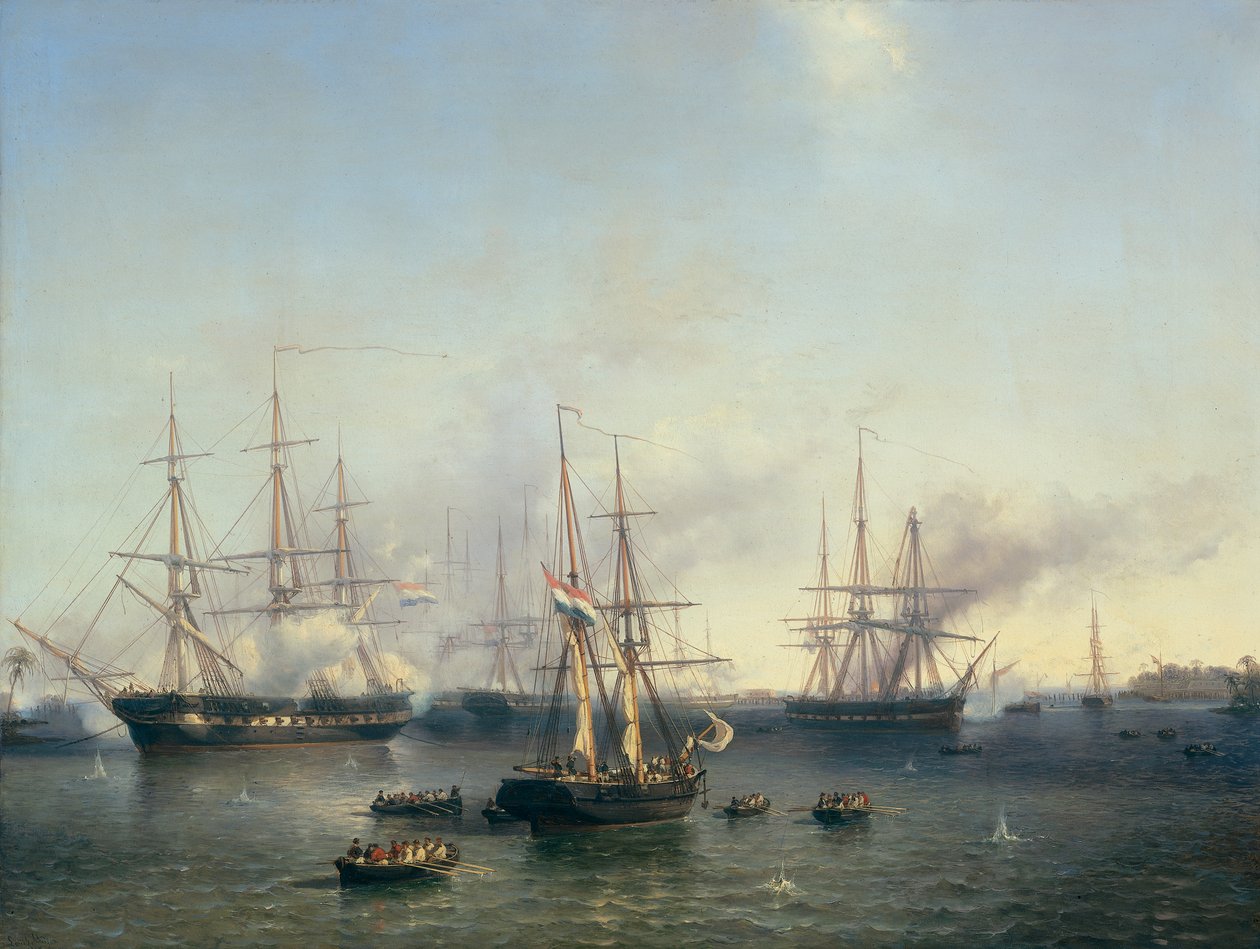 La conquista de Palembang (Sumatra) de Louis Meijer