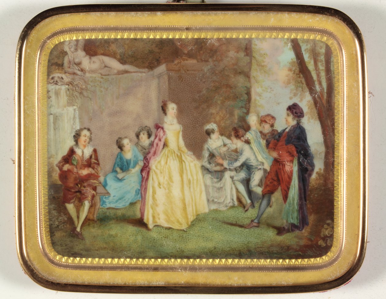 Fiesta campestre de Louis Nicolas van (manner of) Blarenberghe