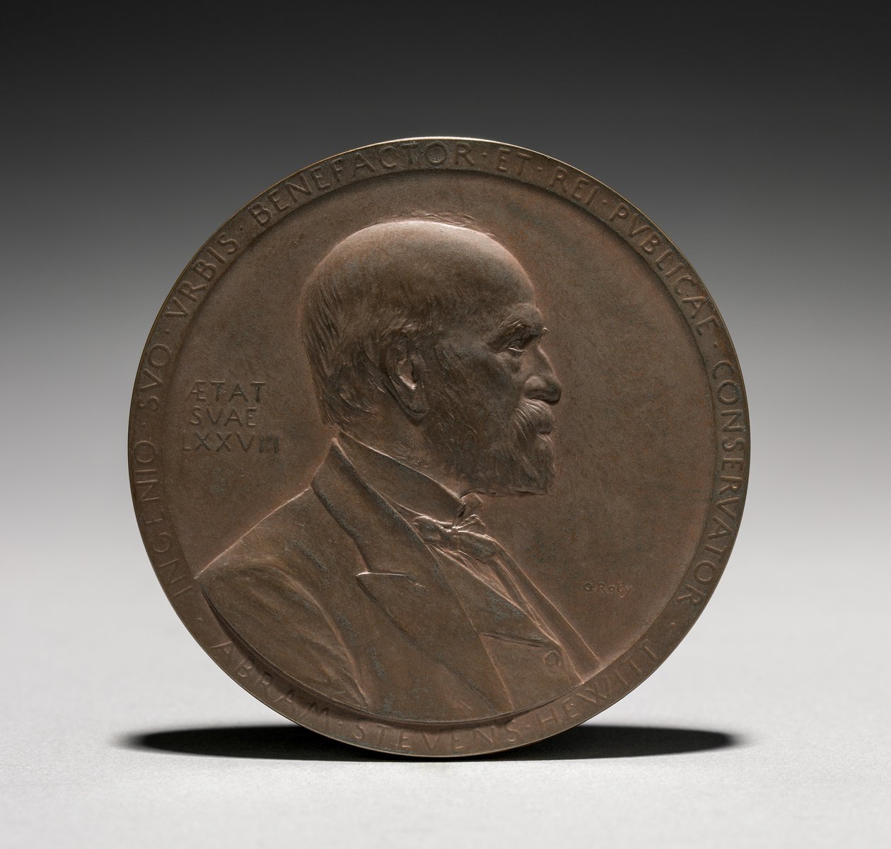 Medalla: Abram Stevens Hewitt de Louis Oscar Roty