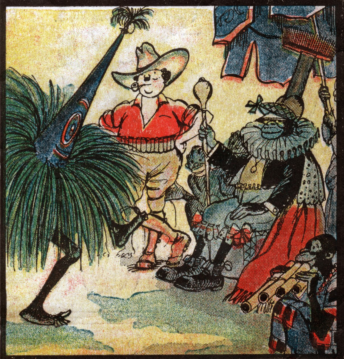 Nestor Fenleroc. (Ilustración de Louis Peltier