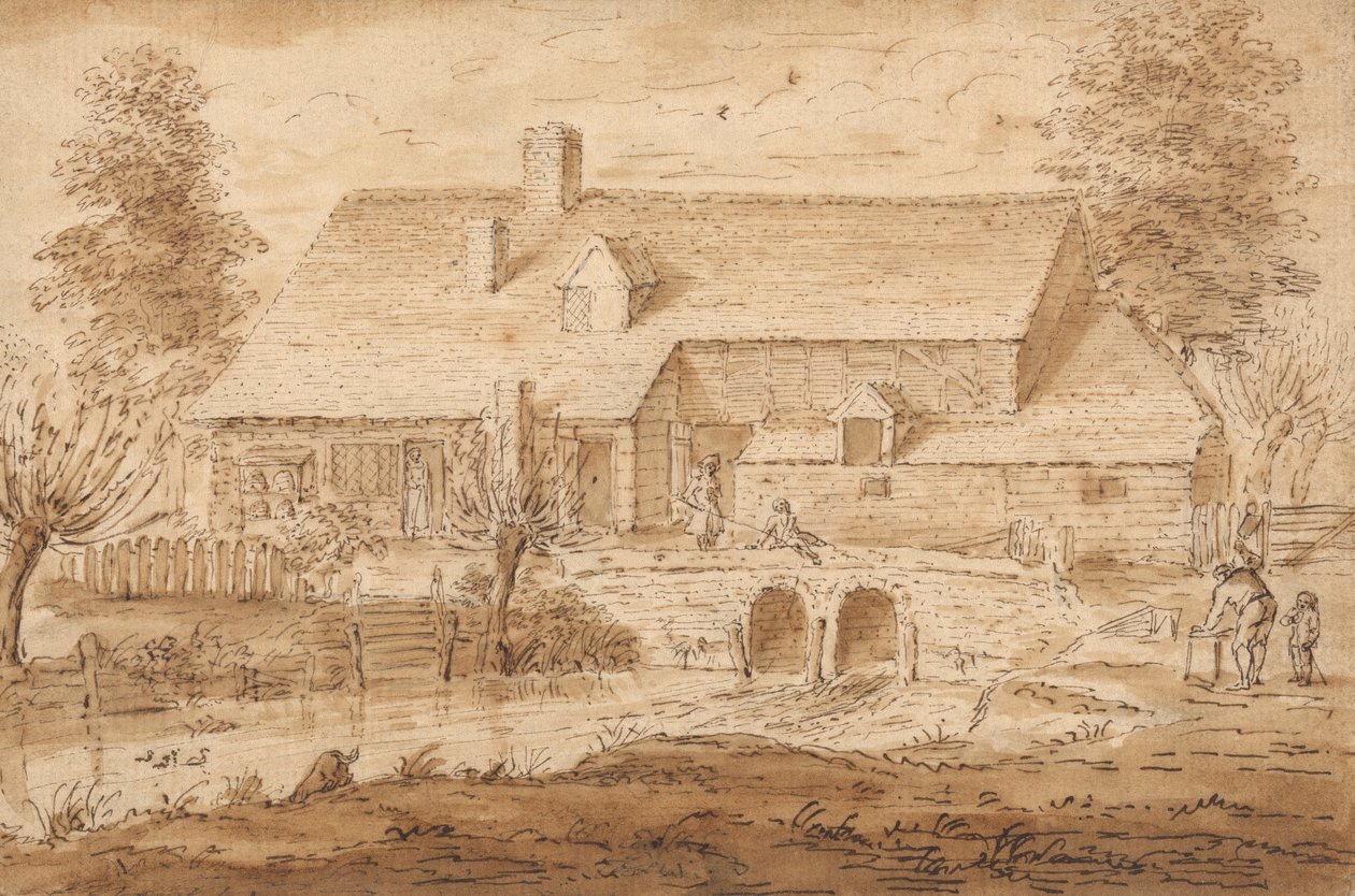 Ver cerca de Aldenham, Herts de Louis Philippe Boitard