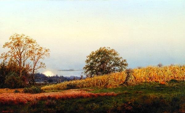 La luna de la cosecha de Louis Rémy Mignot
