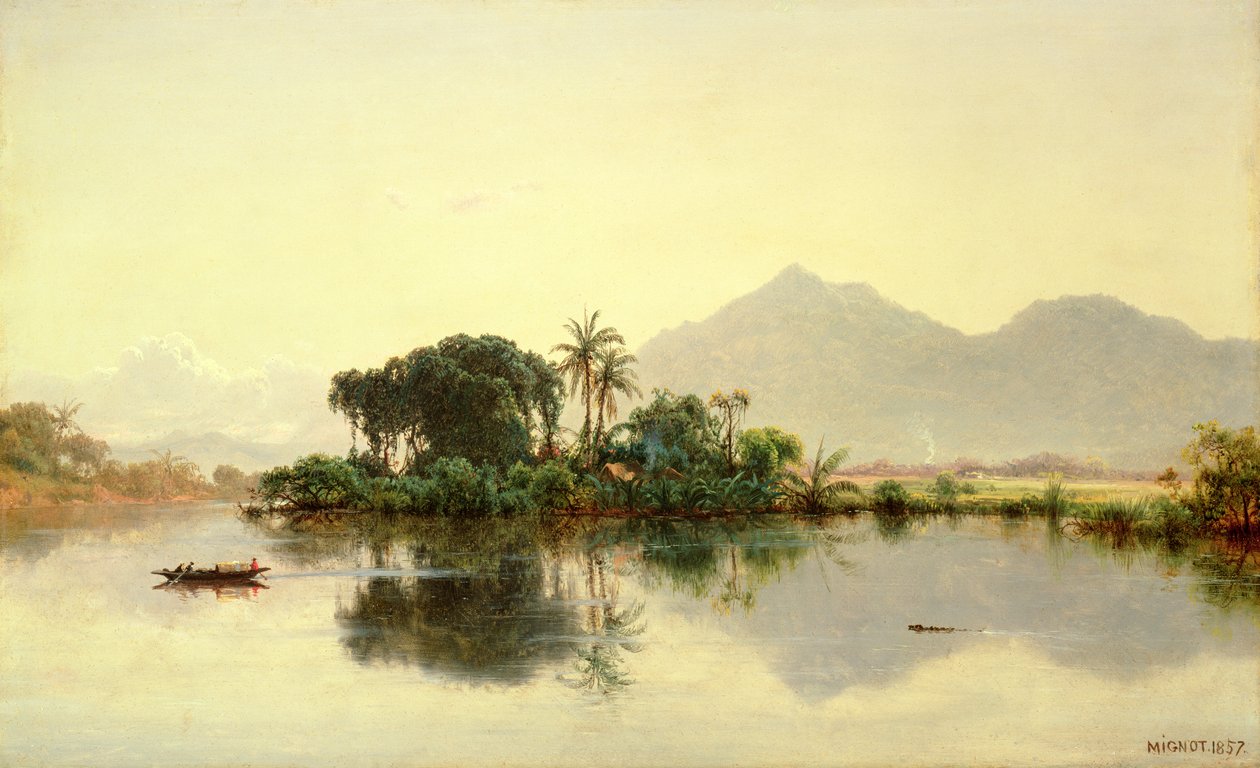 En el Orinoco, Venezuela de Louis Rémy Mignot