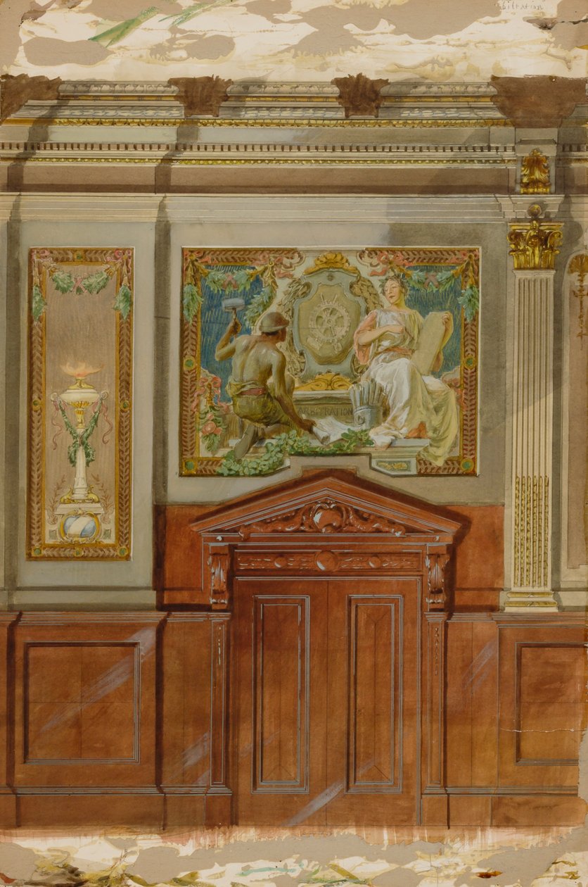 Arbitraje, finales del siglo XIX - principios del siglo XX de Louis Schaettle