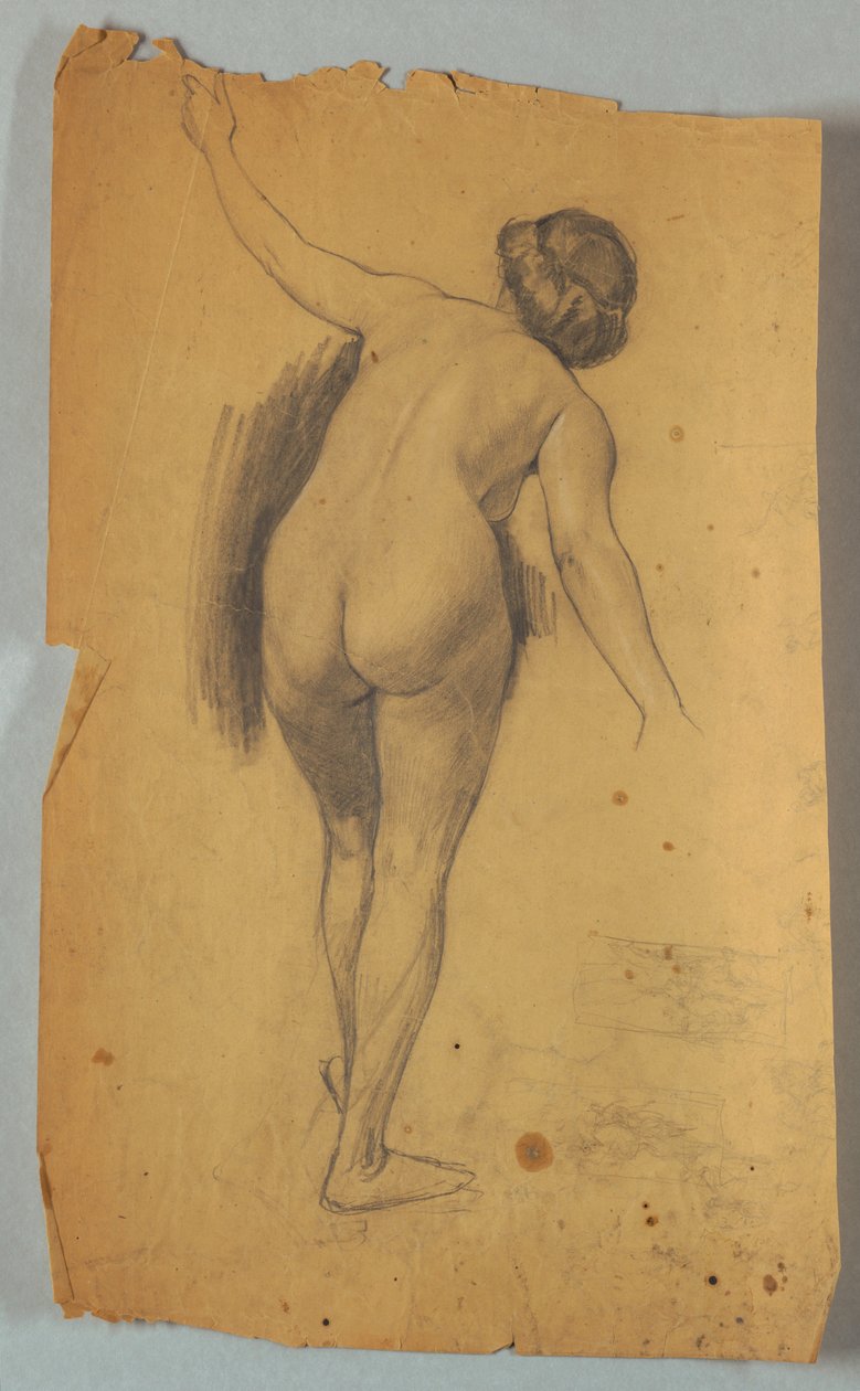 Estudio de figura desnuda de Louis Schaettle