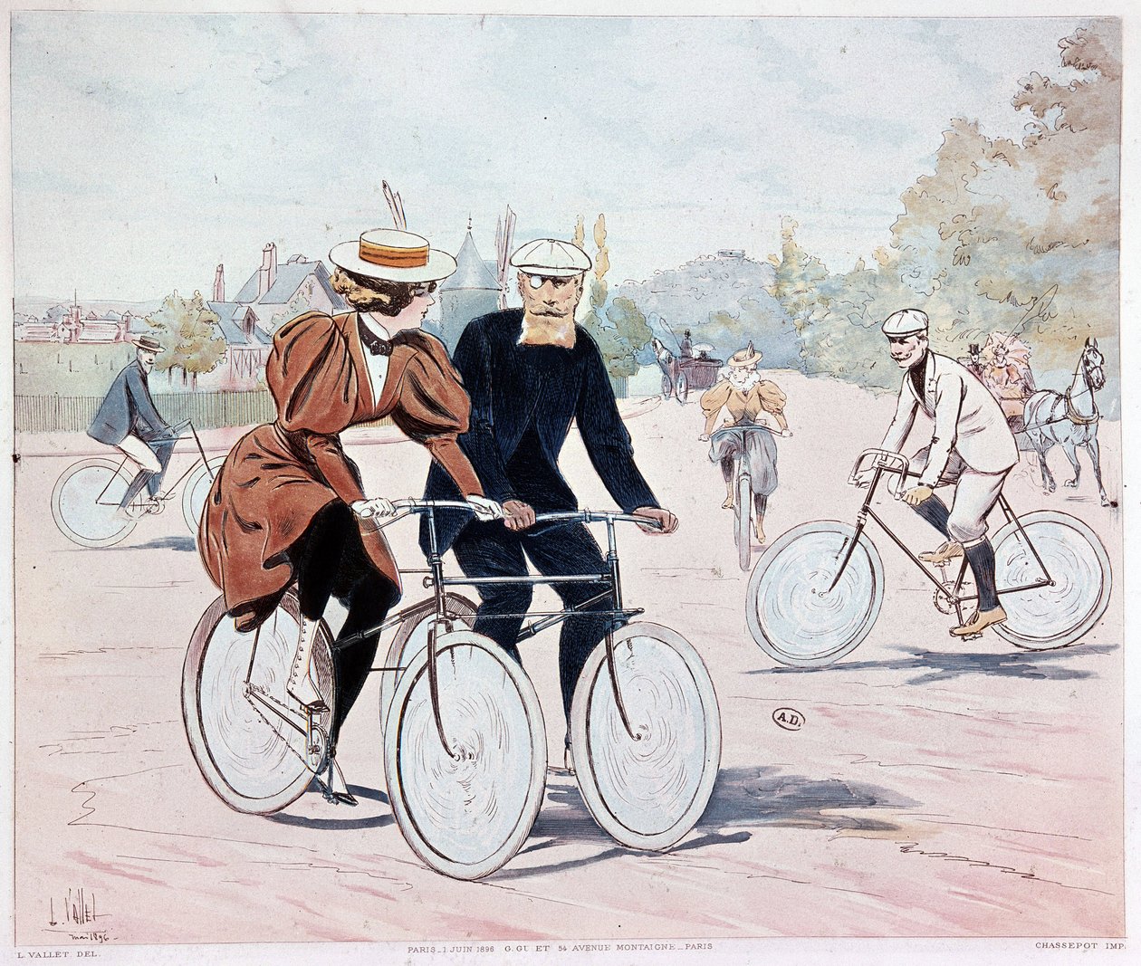 Tándem de Louis Vallet
