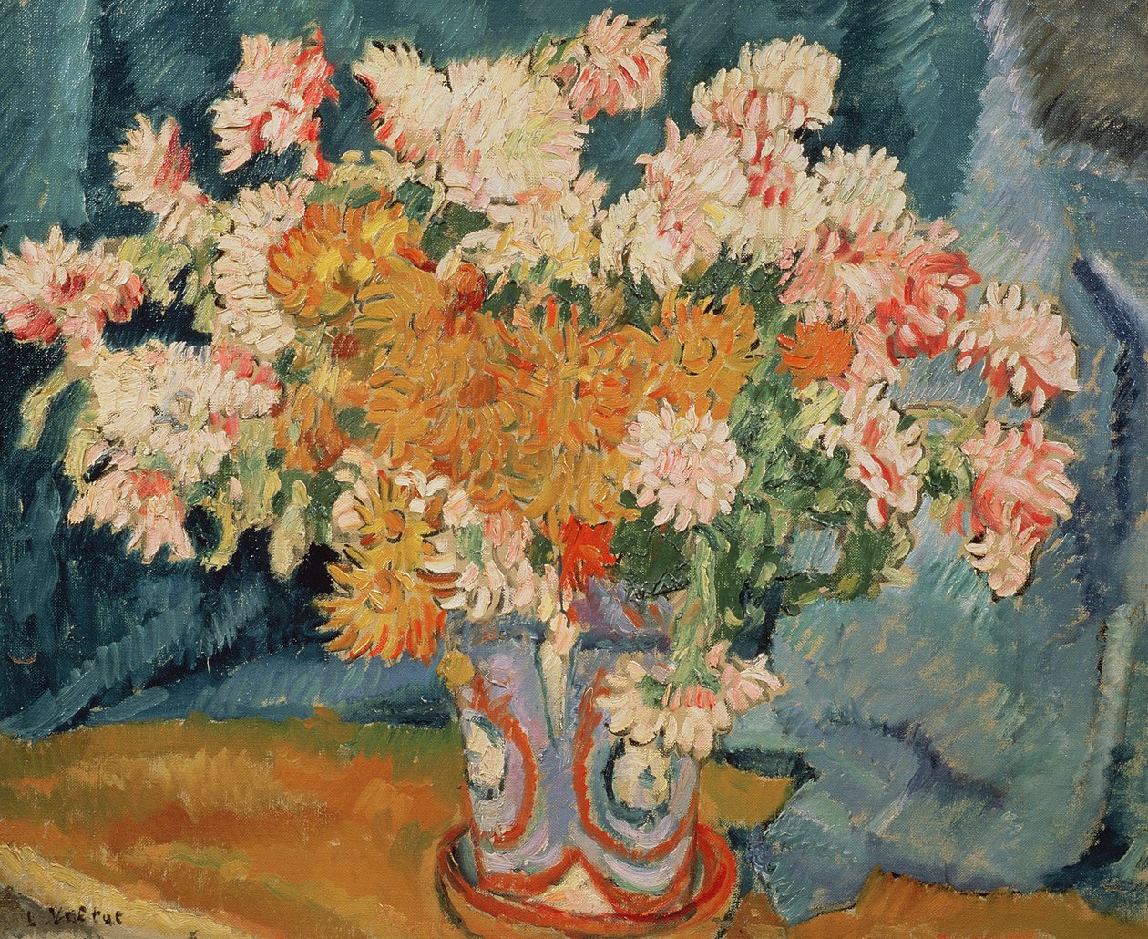 Ramo de flores (óleo sobre lienzo) de Louis Valtat