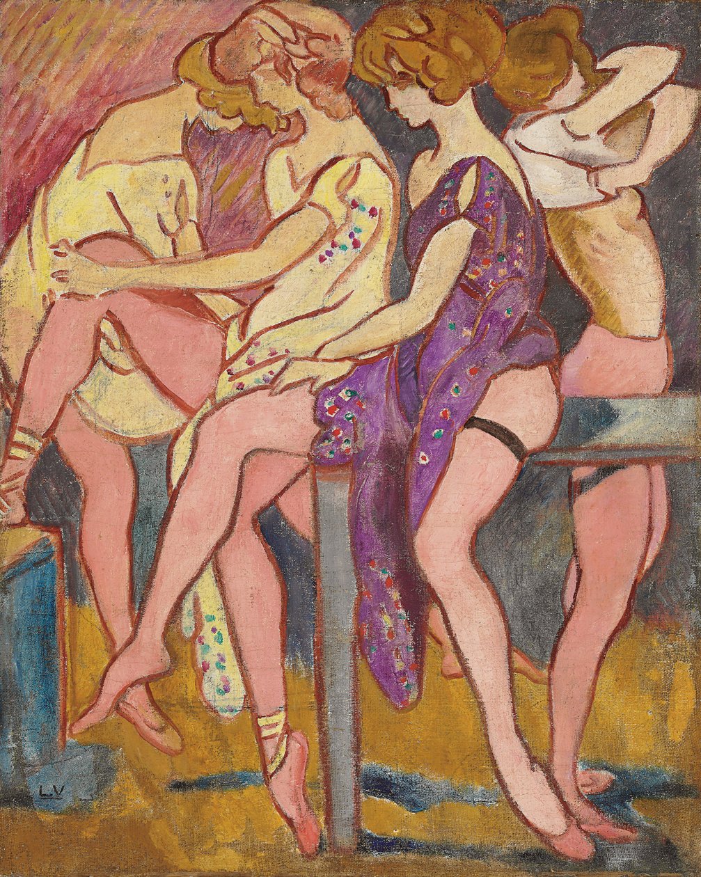 Bailarinas; Bailarines de Louis Valtat