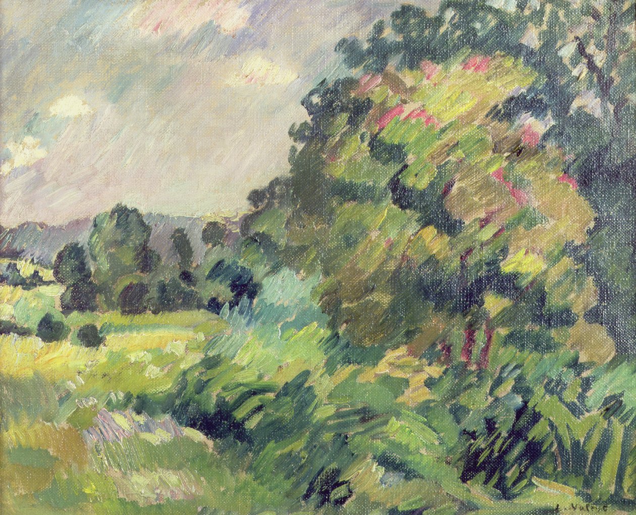 Paisaje de Normandía de Louis Valtat