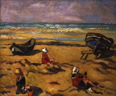 En la playa de Louis Valtat