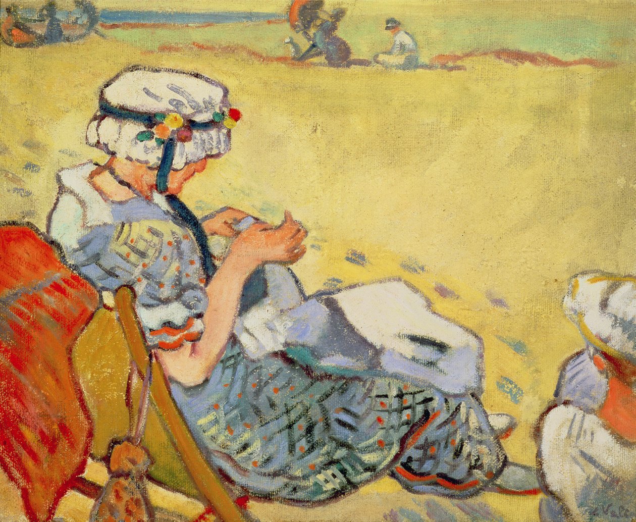 En la playa de Louis Valtat