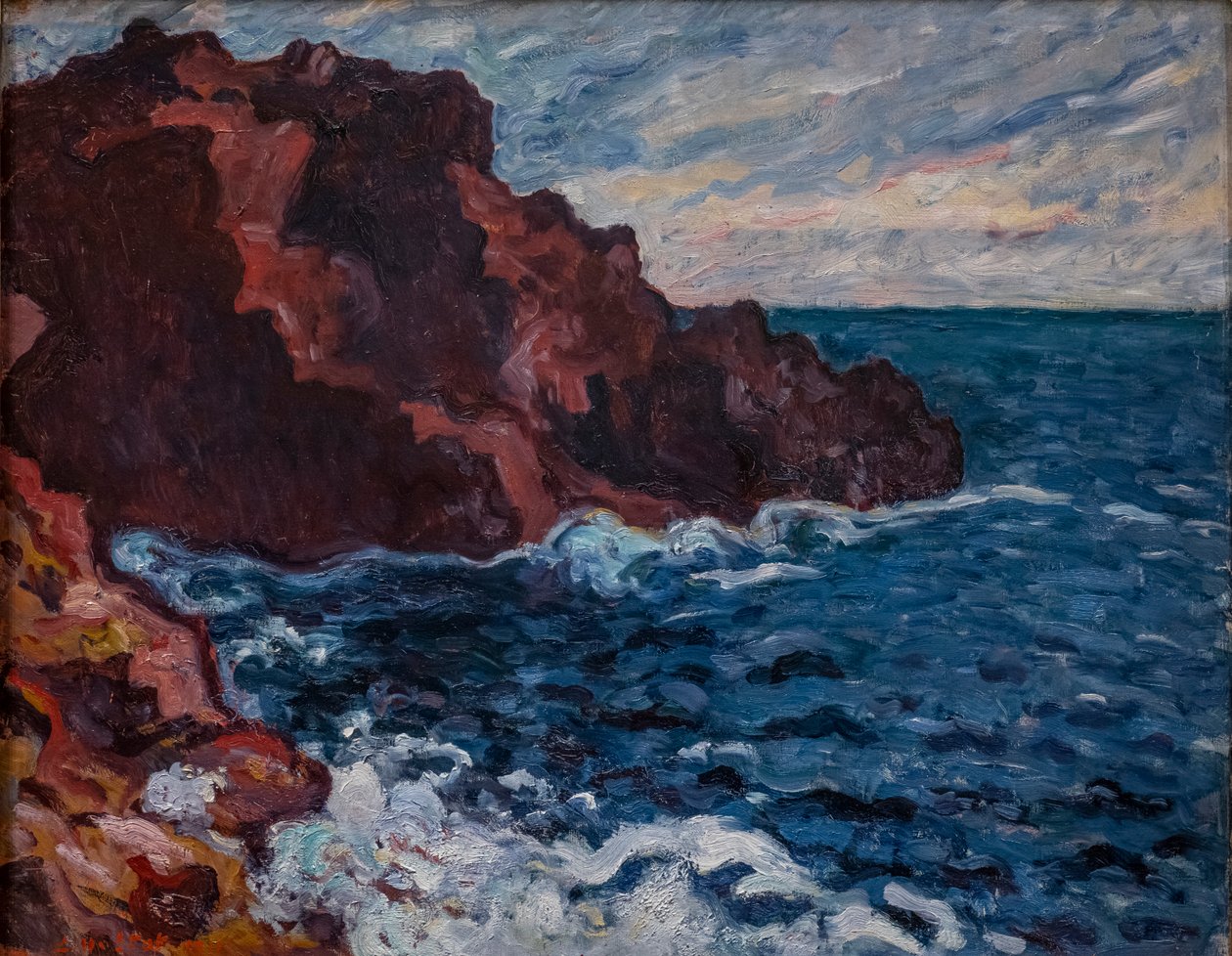 Violet Rocks (Marea marina) de Louis Valtat