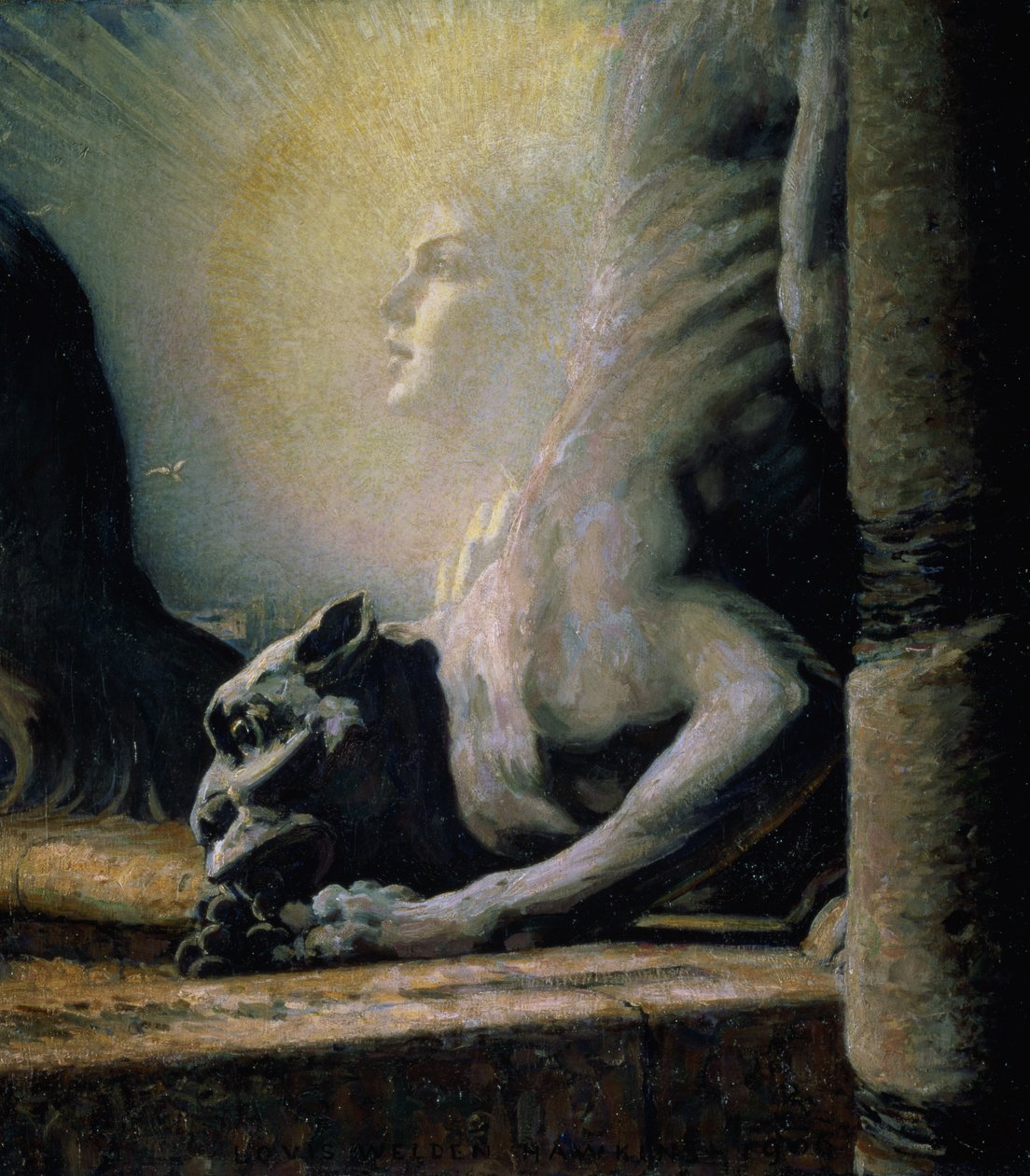 La Esfinge y la Quimera, 1906 de Louis Welden Hawkins