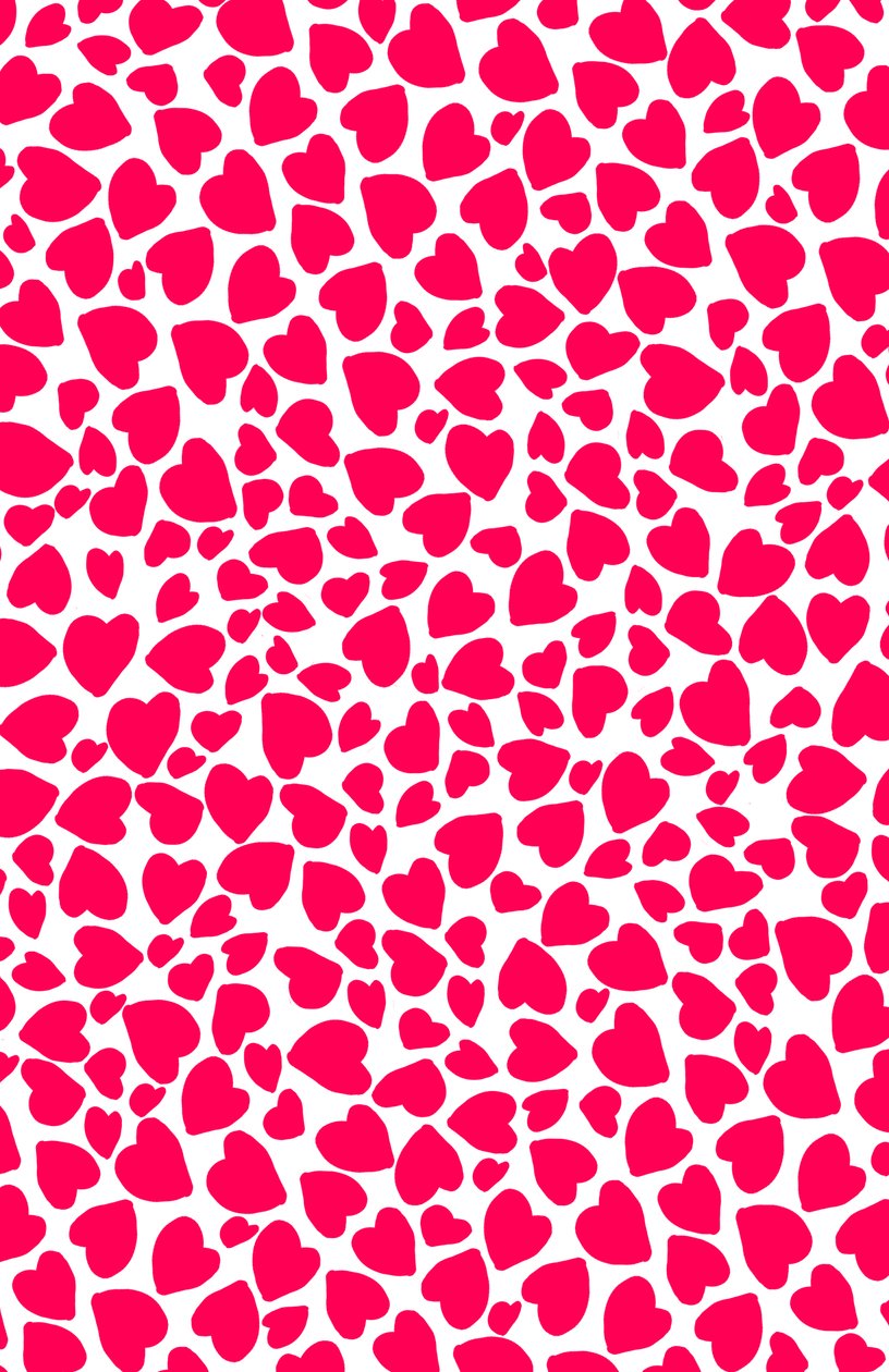 Corazón de estampado animal, 2014 de Louisa Hereford